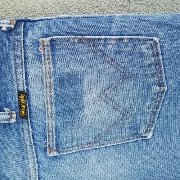 VTG 70s Wrangler Jeans USA Made - Picture 11 of 14